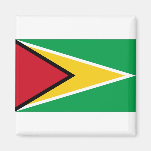 Guyana Flag Magnet (Front)