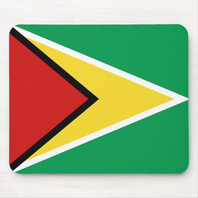 Guyana Flag Mousepad (Front)