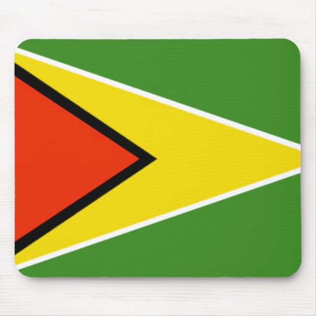 Guyana Flag Mousepad (Front)