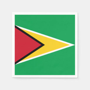 Guyana flag  napkin