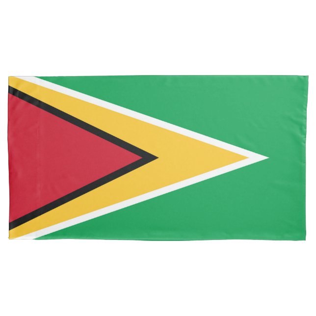 Guyana flag pillowcase (Front)