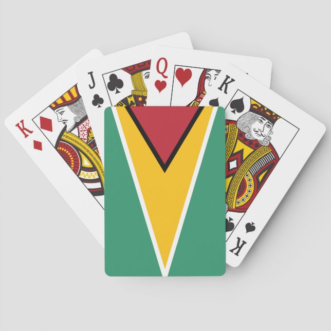 Guyana Flag Playing Cards (Back)