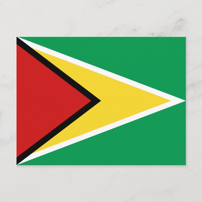 Guyana Flag Postcard (Front)