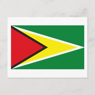 Guyana Flag Postcard