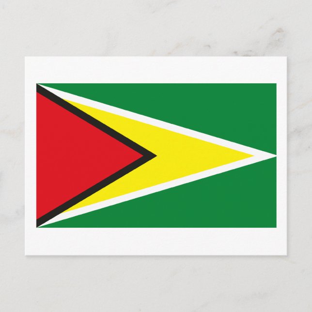 Guyana Flag Postcard (Front)