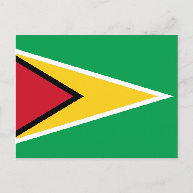 Guyana Flag Postcard (Front)
