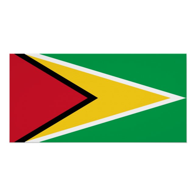 Guyana Flag Poster (Front)