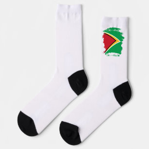 Guyana flag socks