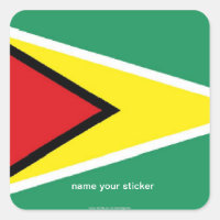 Guyana flag sticker
