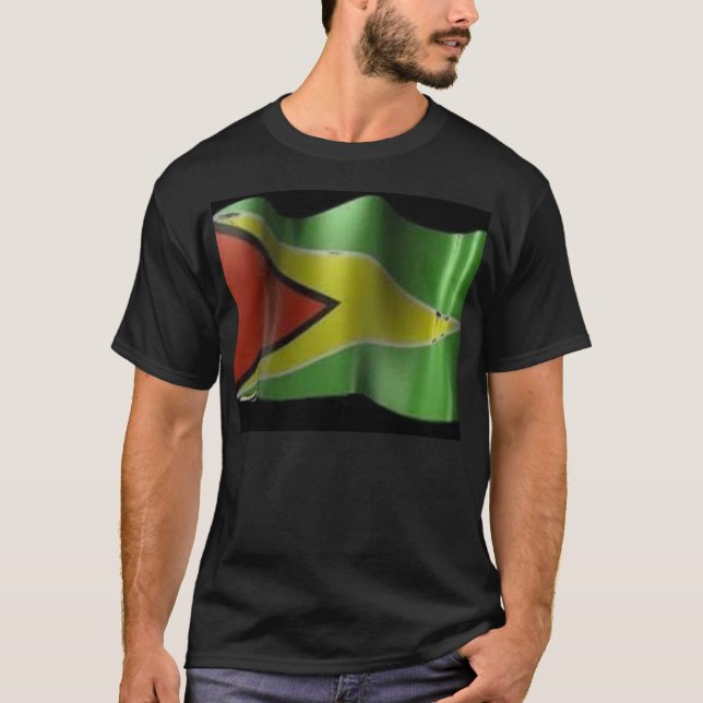 guyana flag T-Shirt (Front)