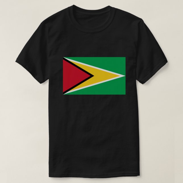 Guyana Flag T-Shirt (Design Front)