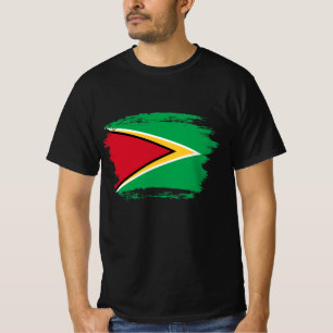 Guyana flag T-Shirt