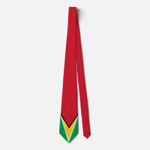 Guyana flag  tie