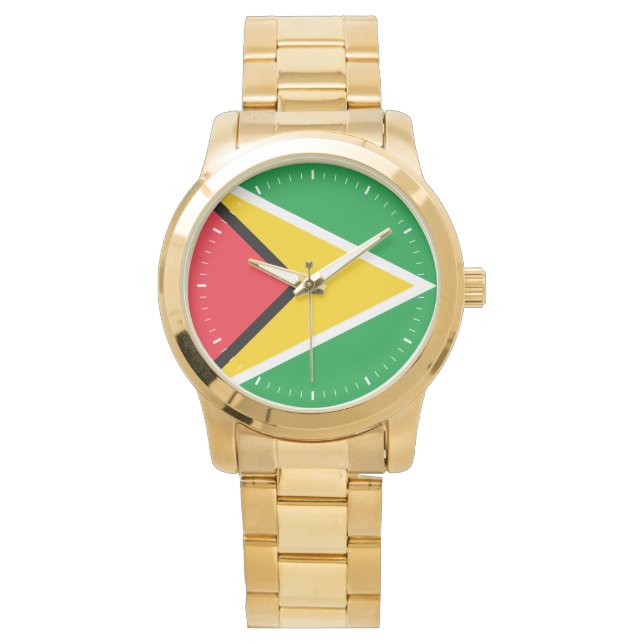 Guyana Flag  Watch (Front)