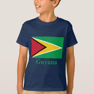 Guyana Flag with Name T-Shirt