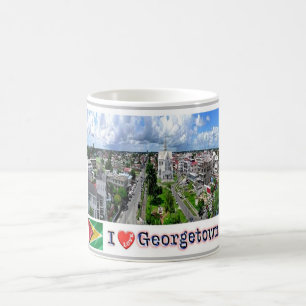 Guyana -  Georgetown - I Love - Coffee Mug