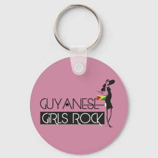 Guyana Girl Keychain