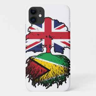 Guyana Guyanese British UK Tree Roots Flag Case-Mate iPhone Case