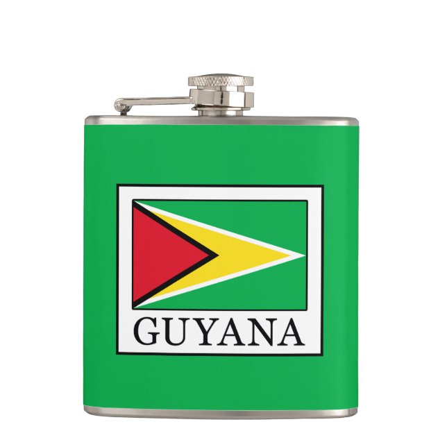 Guyana Hip Flask (Front)