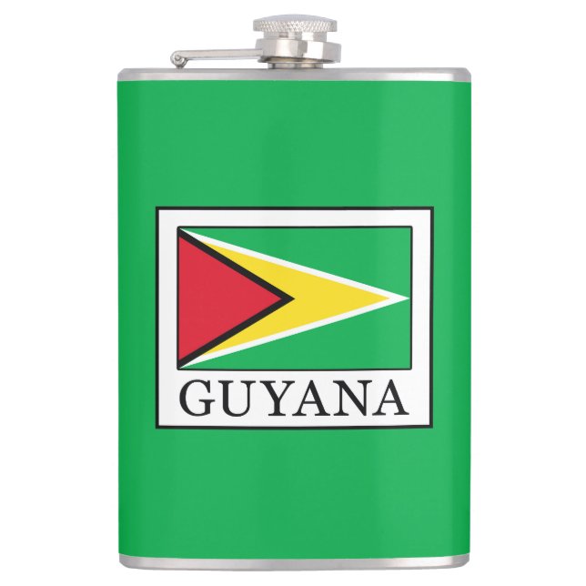 Guyana Hip Flask (Front)