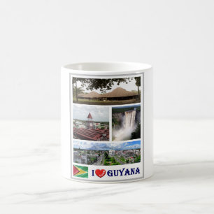 Guyana - I Love - Coffee Mug