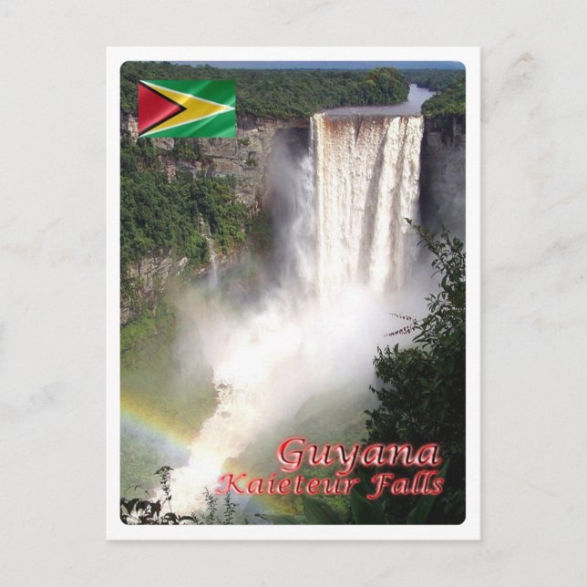 Guyana -  Kaieteur Falls - Postcard (Front)
