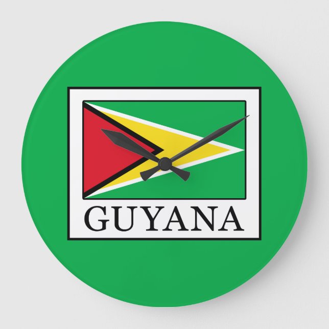 Guyana Large Clock (Front)