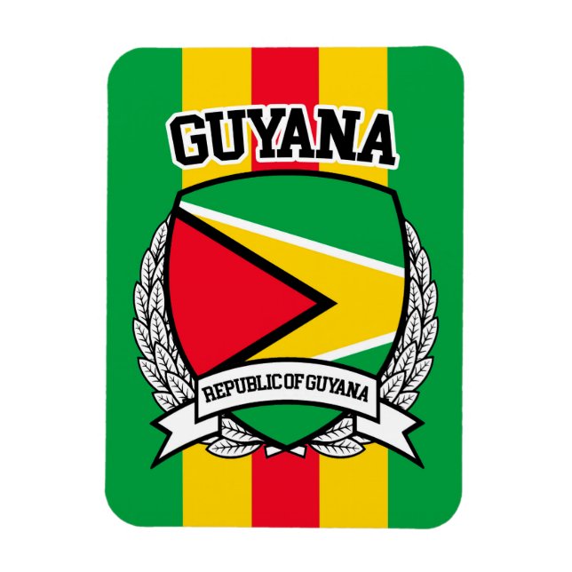 Guyana Magnet (Vertical)