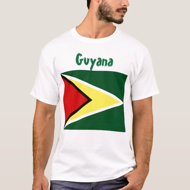 Guyana mens t-shirts (Front)