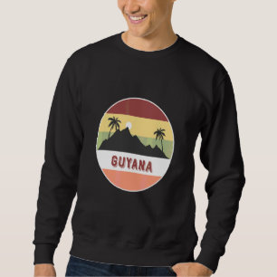 Guyana Mountain And Palms Sweatshirt
