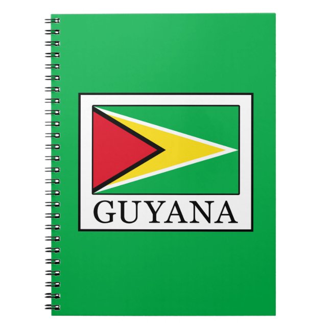 Guyana Spiral Notebook (Front)