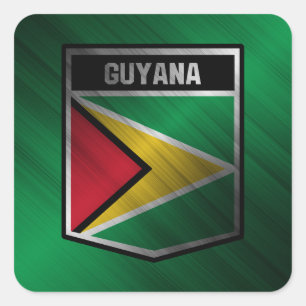 Guyana Square Sticker