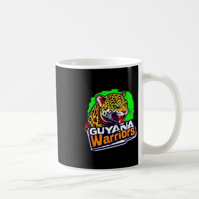 Guyana Warriors Patriotic Cricket  Coffee Mug (Right)