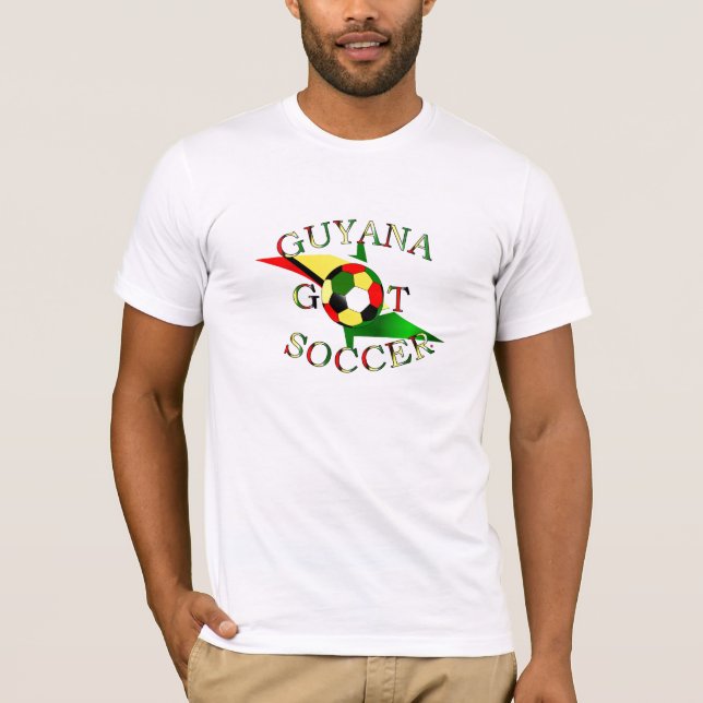 Guyanese 2012  GT Soccer T'Shirt T-Shirt (Front)