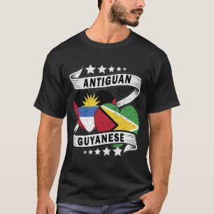 Guyanese And Antiguan Flag T-Shirt