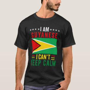 Guyanese Flag For Men Women Guyana Pride Heritage T-Shirt