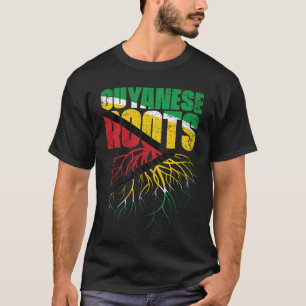 Guyanese Roots Guyana Flag T-Shirt