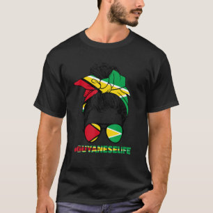 Guyaneselife Guyana Guyanese Flag T-Shirt