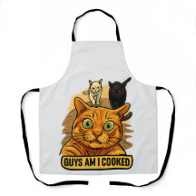 Guys Am I Cooked? Funny Cat Meme Panic Reaction