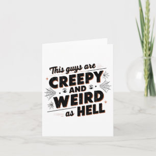 Guys Are Creepy And Weird As Hell- Tim Walz - Quot Card