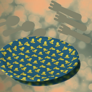 Guys Cowboy Birthday Party  Paper Plate