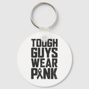 Guys Wear Pink Breast Cancer Awareness Men Boys Gi Key Ring
