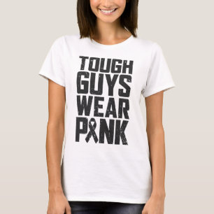 Guys Wear Pink Breast Cancer Awareness Men Boys Gi T-Shirt