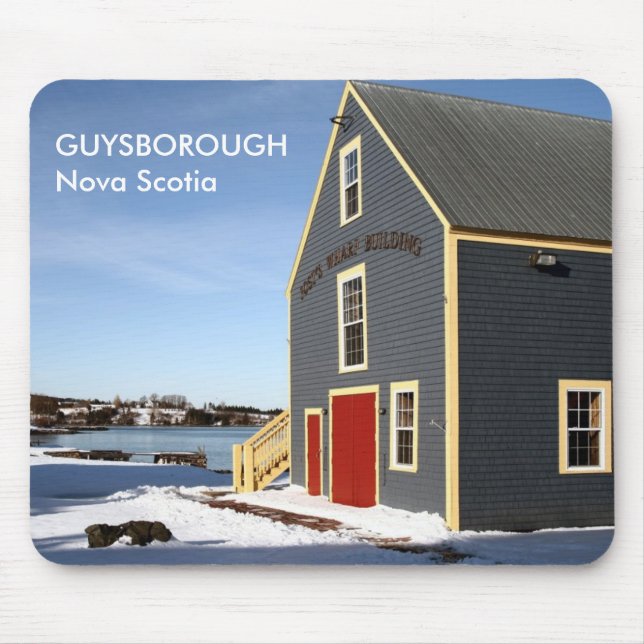Guysborough, Nova Scotia Mouse Pad (Front)
