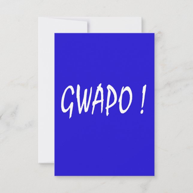 gwapo text handsome Tagalog filipino cebuano (Front)