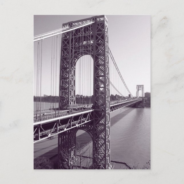 GWB Postcard in Blue Tones (Front)