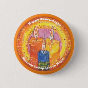 Gwenn Seemel Original Artwork HumanLight Button