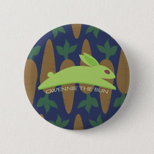 Gwennie The Bun: Night Raider 6 Cm Round Badge