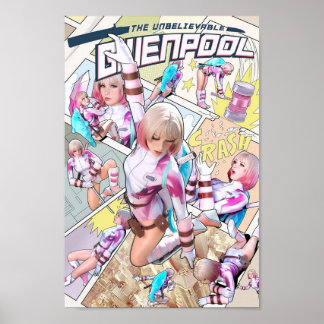 Gwenpool PATLOIKA Collaboration Poster