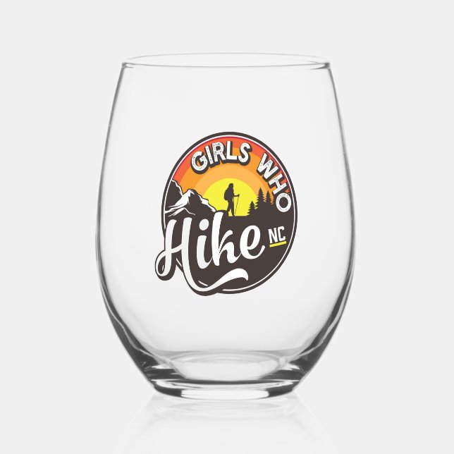 GWHNC Stemless Wine glass (Front)